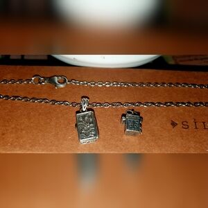 Silpada Wish Locket & Trinket necklace